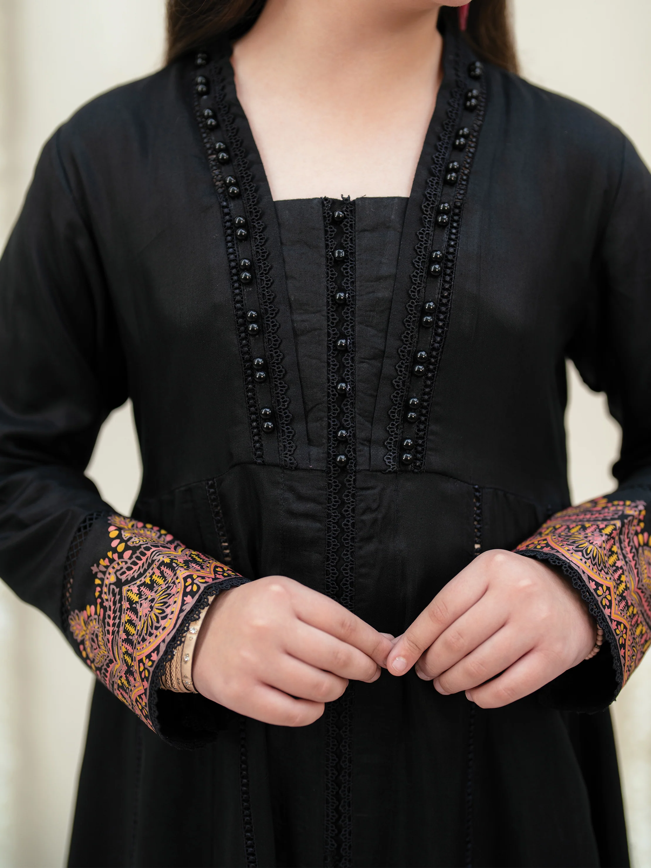 Nazm | 3 PC Stitched - Image 3